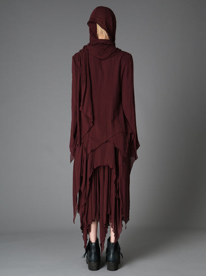 RY/LI GAUZE WAKAME BLOUSE
