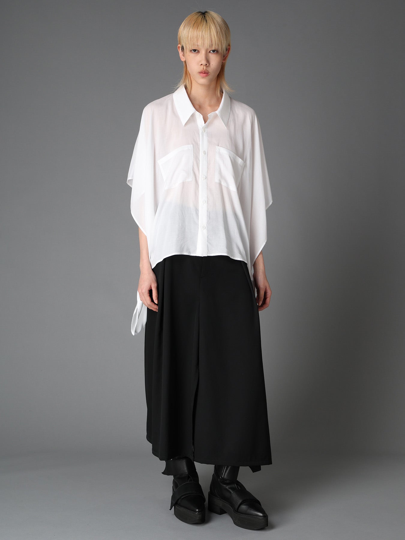 SOFT LAWN  SQUARE SHIRT