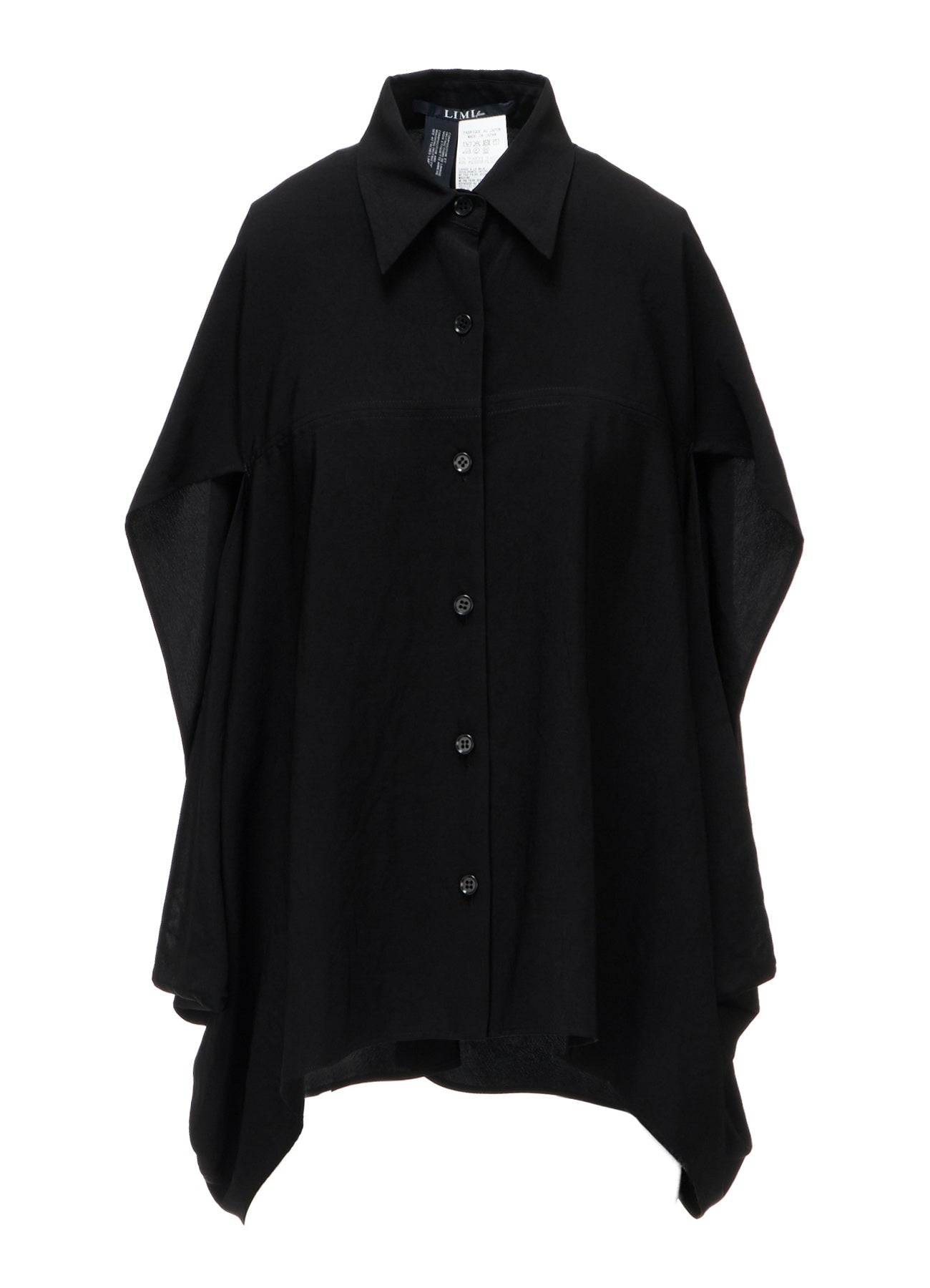 TA/PE DECHINE IRREGULAR YOKE SHIRT