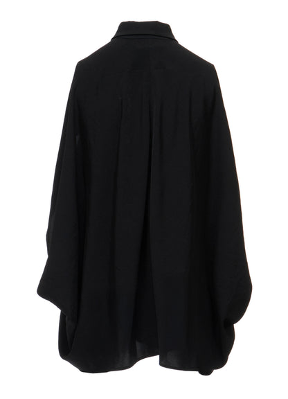 TA/PE DECHINE IRREGULAR YOKE SHIRT