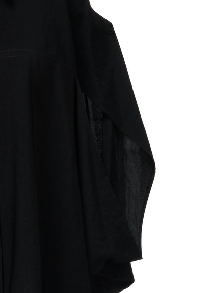 TA/PE DECHINE IRREGULAR YOKE SHIRT