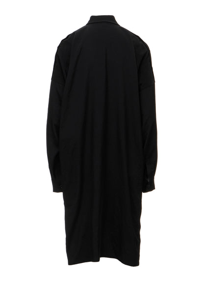 TA/PE DECHINE SHOULDER BUTTON BLOUSE