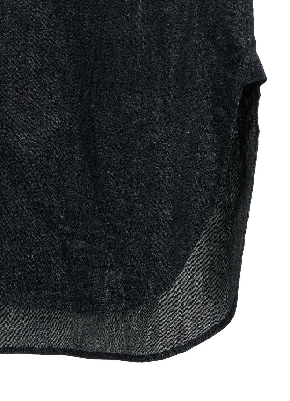 6OZ DENIM PIN BACK DRAPE SHIRT