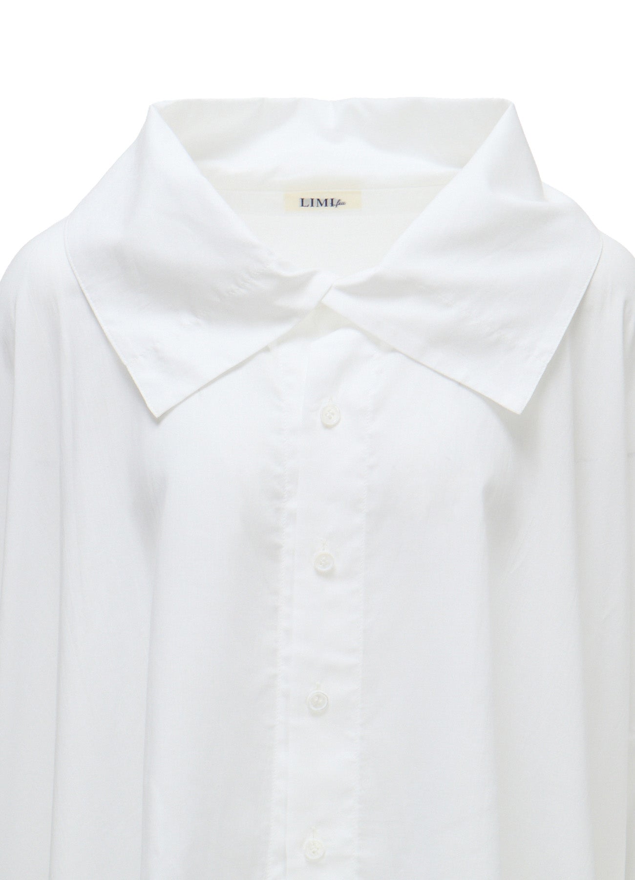 ERI PRINT SOFT LAWN ELBOW SLIT SHIRT