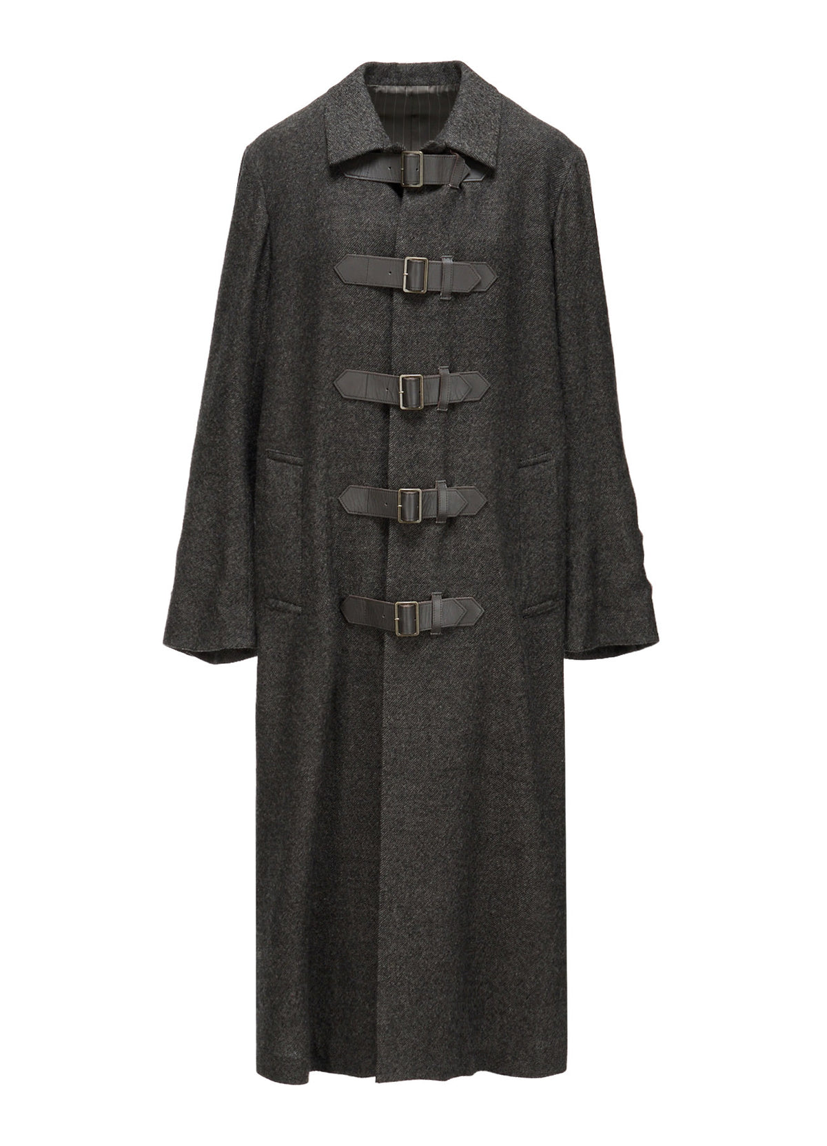LOW TWIST SERGE BELTED LONG COAT