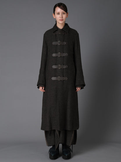 LOW TWIST SERGE BELTED LONG COAT