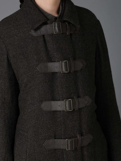 LOW TWIST SERGE BELTED LONG COAT