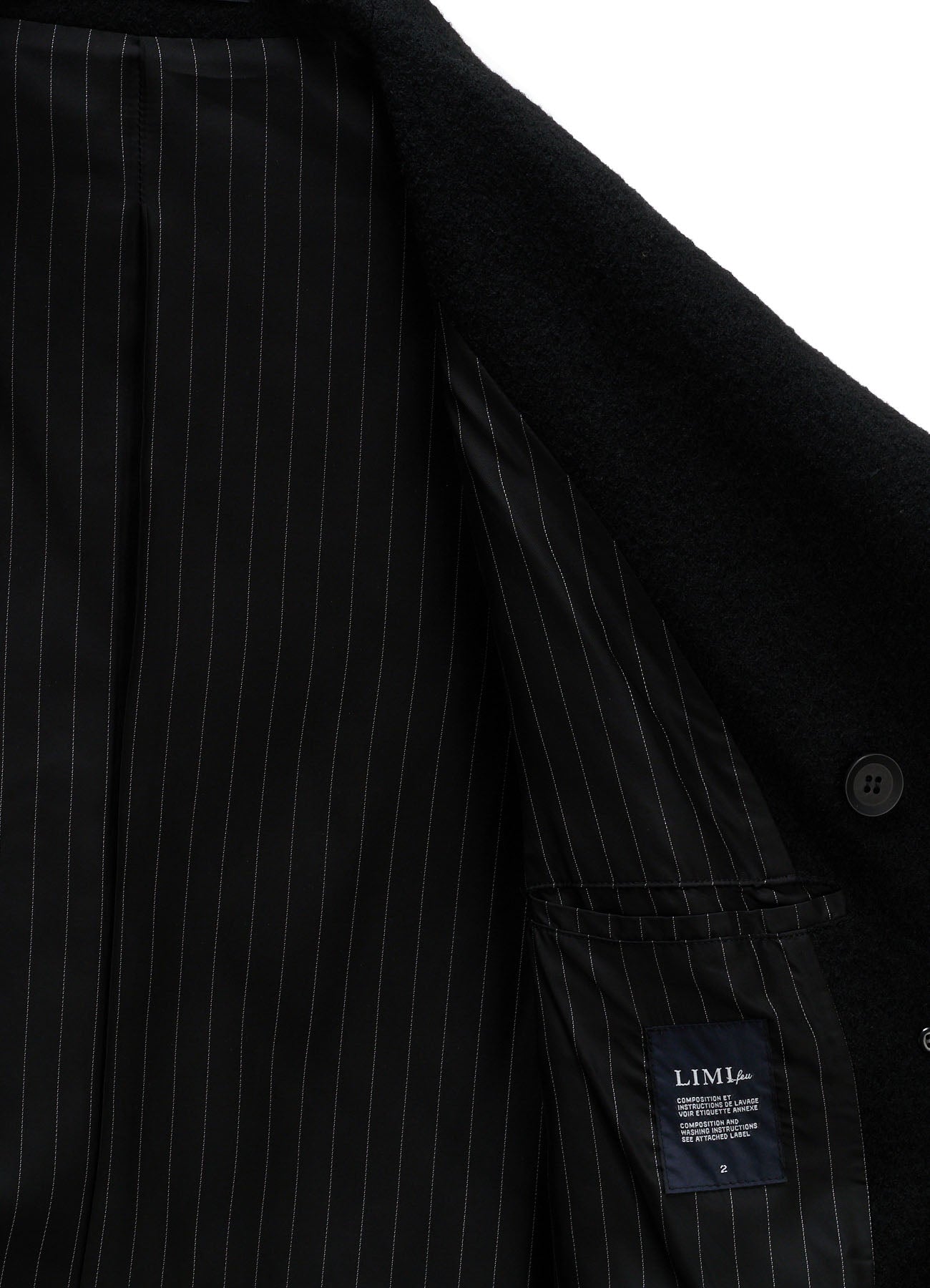 SHRINK SERGE KIMONO SLEEVE COAT