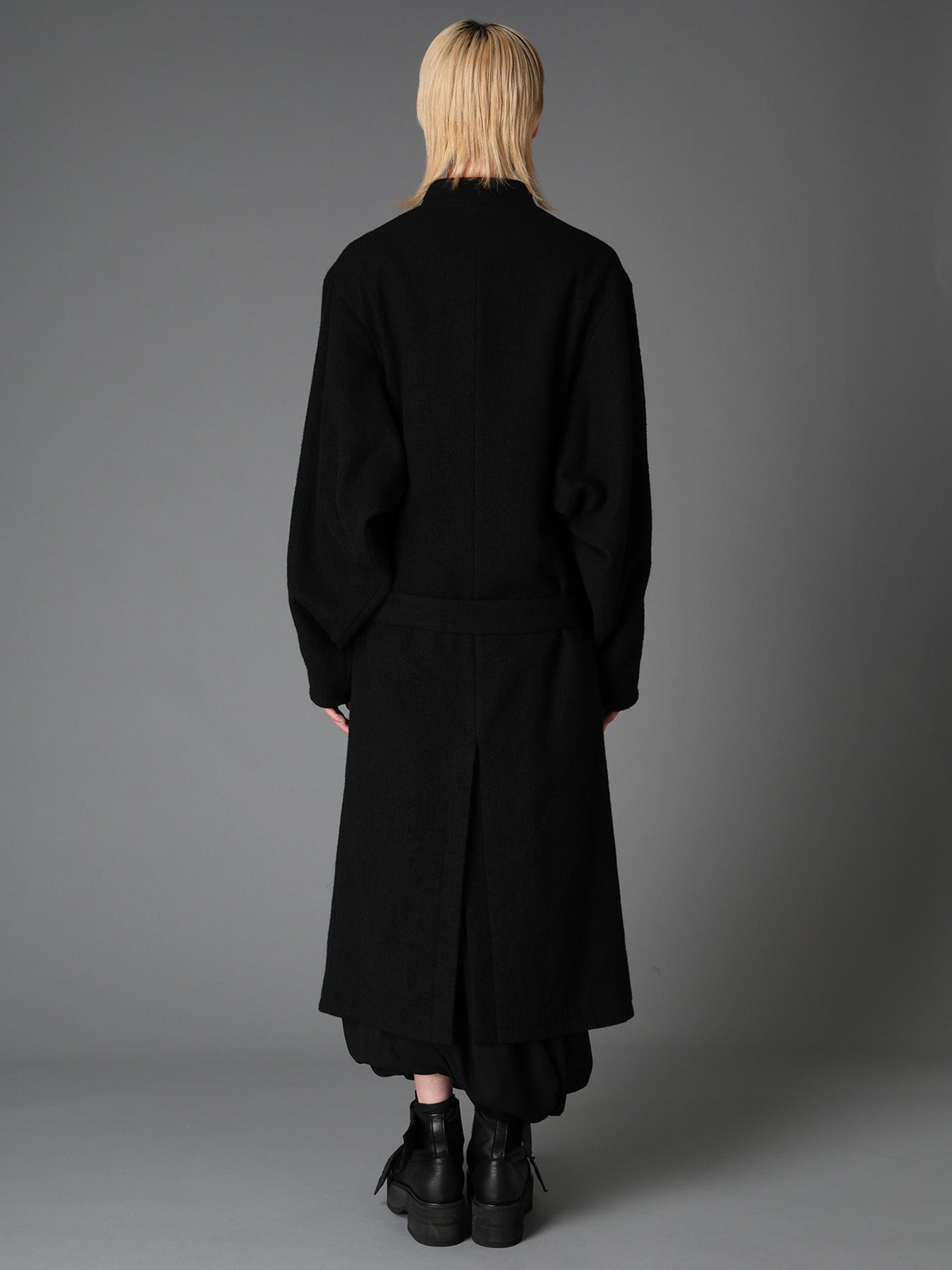 SHRINK SERGE KIMONO SLEEVE COAT