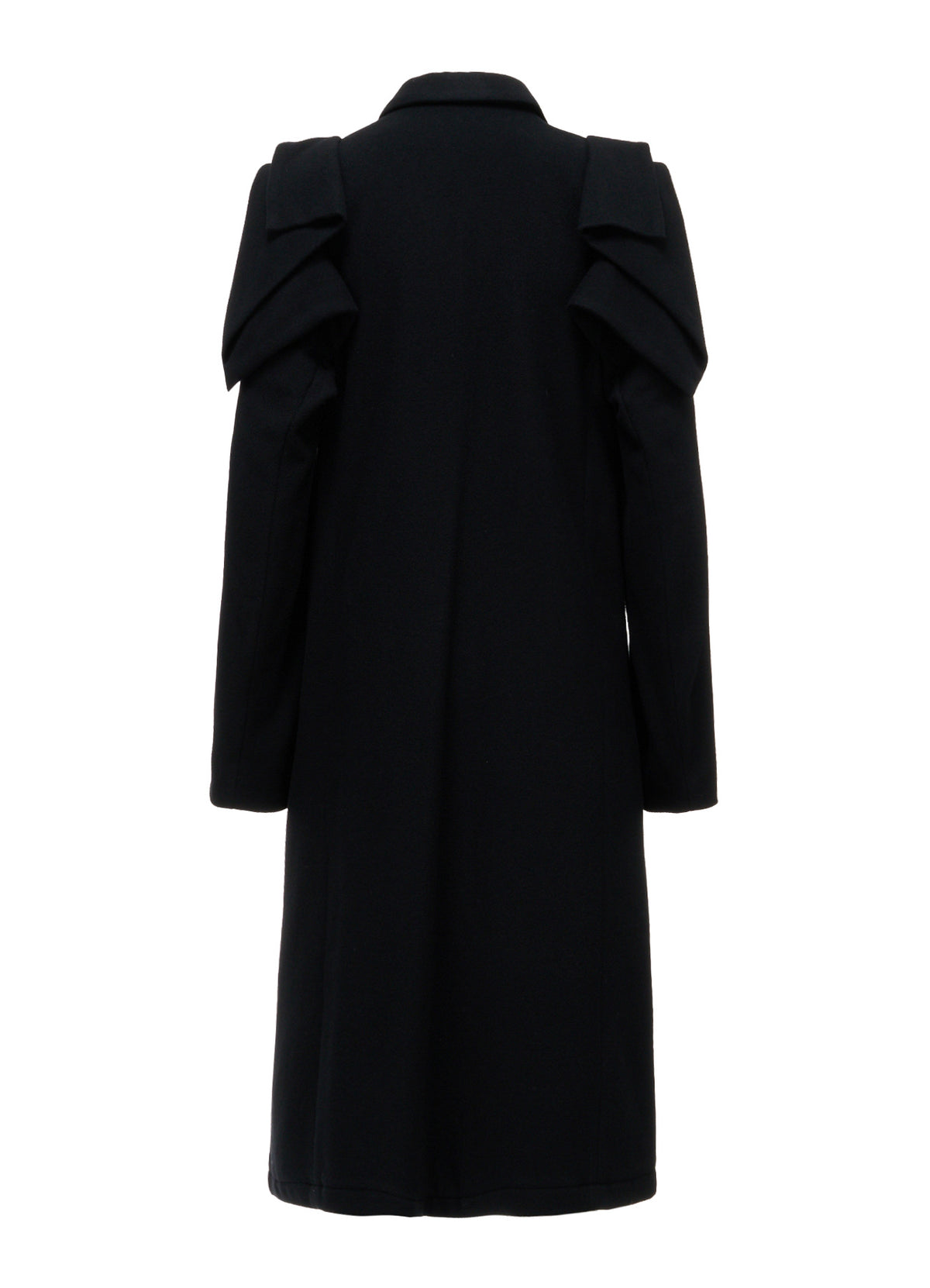 LIGHT MOSSER  PANELED SHOULDER COAT