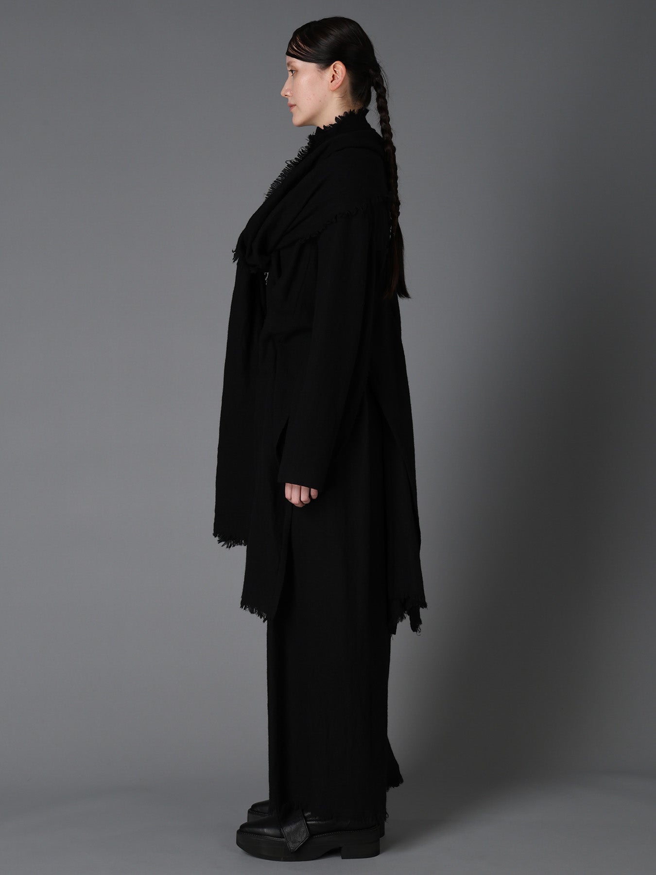 最終値下げ　junhashimoto WOOL 3D CHESTER COAT HERRINGBONE SCARF COLLAR COAT – THE SHOP YOHJI YAMAMOTO