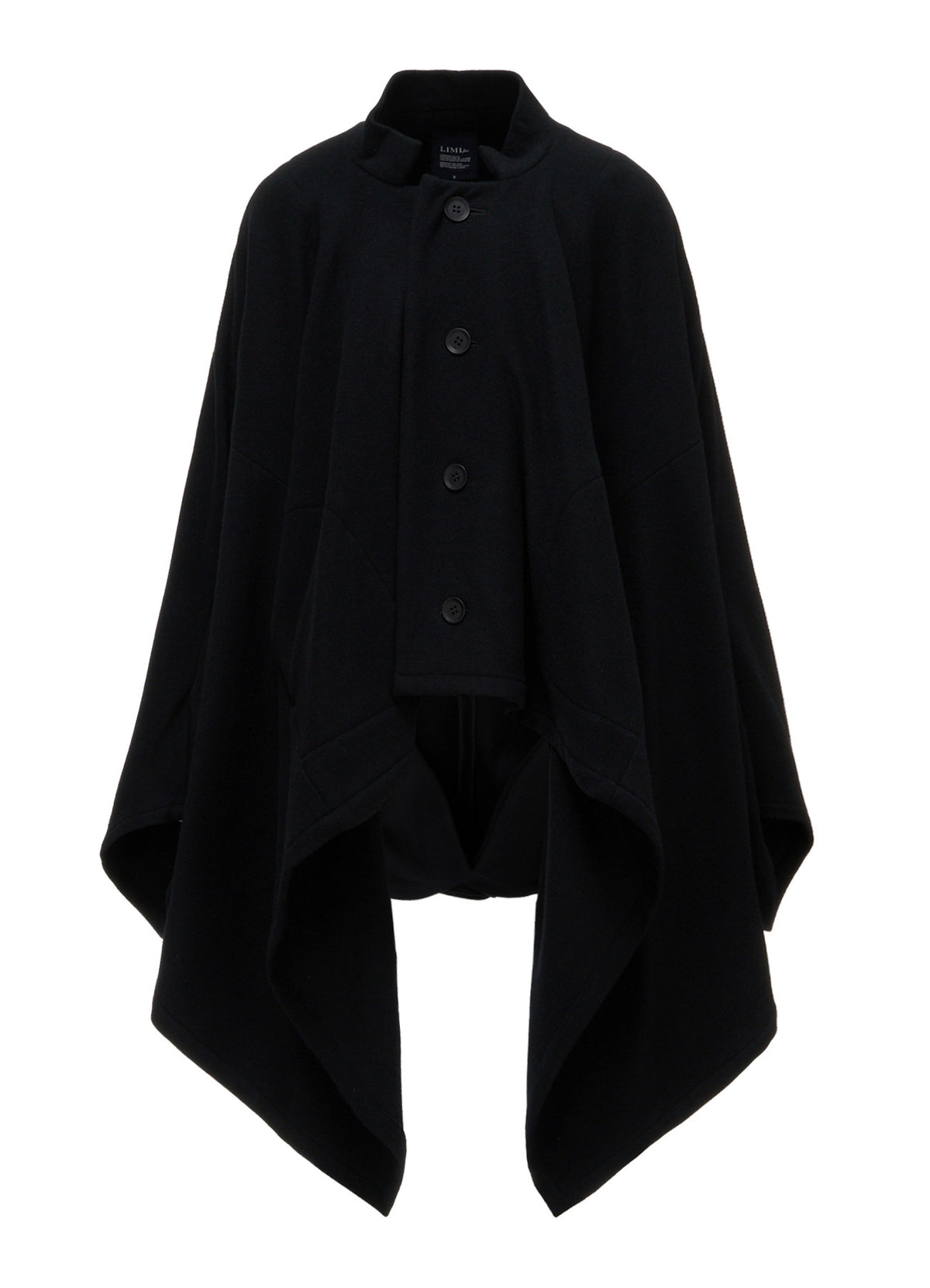 LIGHT MOSSER  STAND COLLAR SHORT COAT