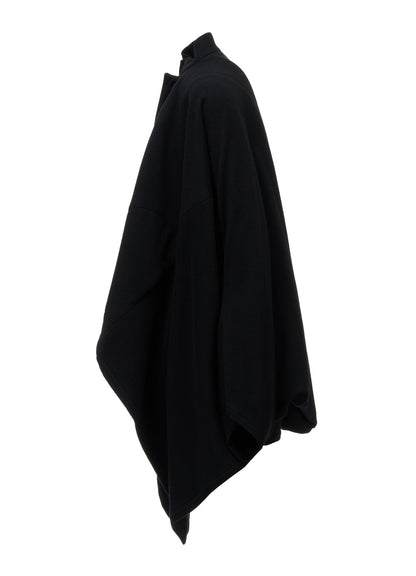 LIGHT MOSSER  STAND COLLAR SHORT COAT