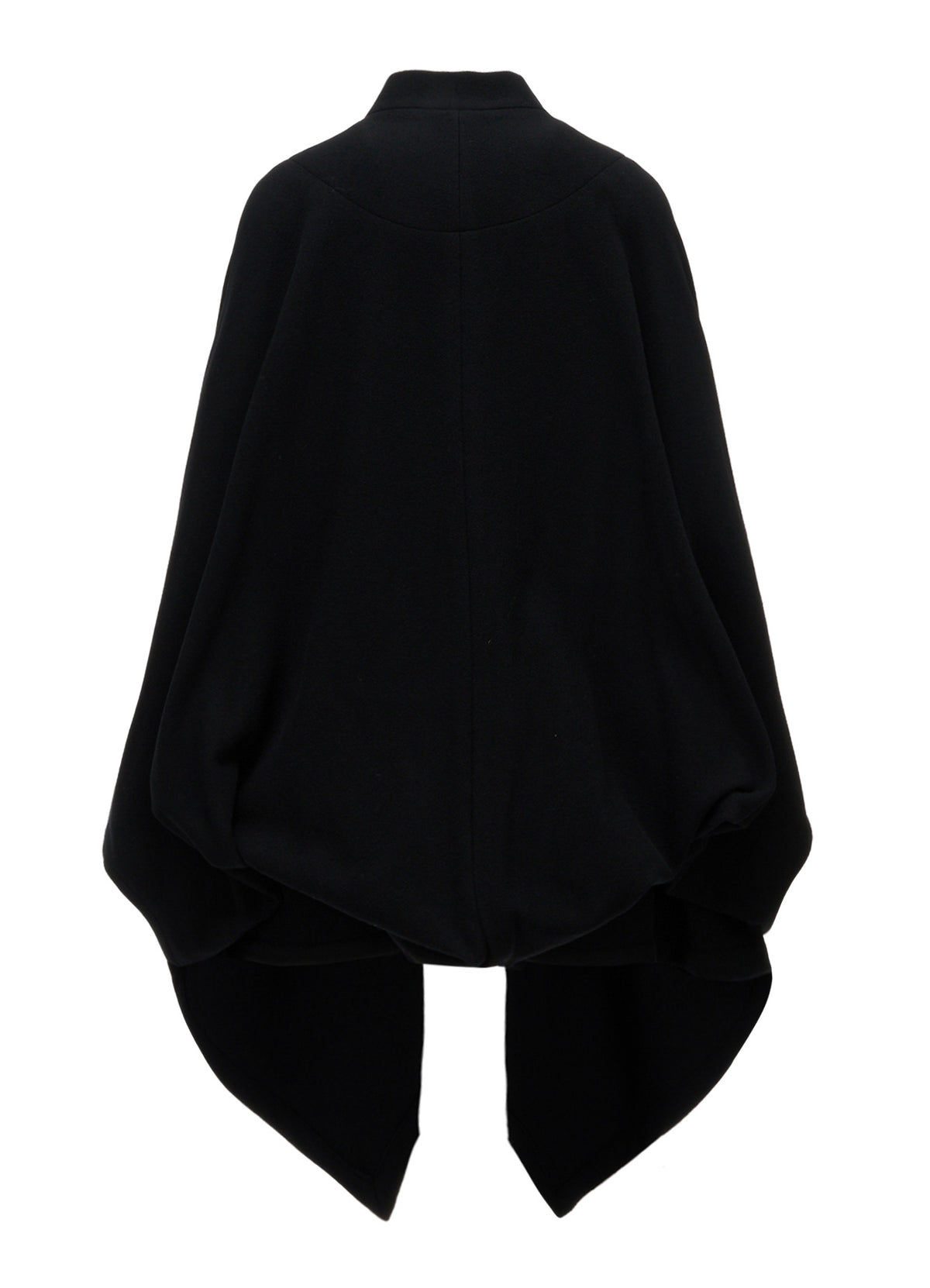 LIGHT MOSSER  STAND COLLAR SHORT COAT