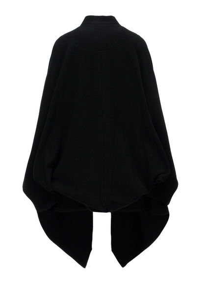 LIGHT MOSSER  STAND COLLAR SHORT COAT