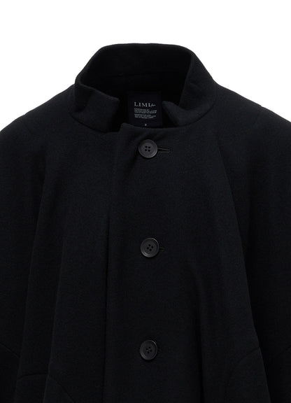 LIGHT MOSSER  STAND COLLAR SHORT COAT