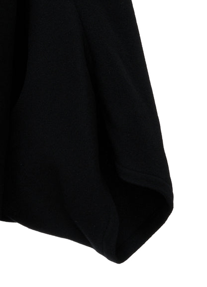 LIGHT MOSSER  STAND COLLAR SHORT COAT