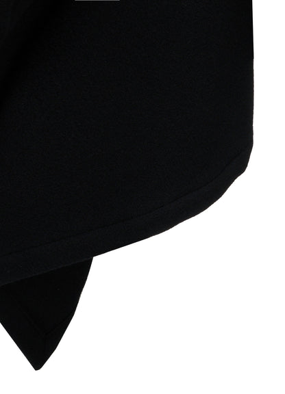 LIGHT MOSSER  STAND COLLAR SHORT COAT