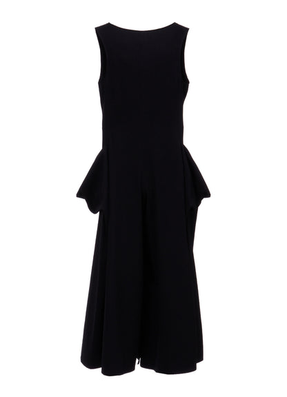 BK DENIM DRAPED POCKET JUMPSUIT