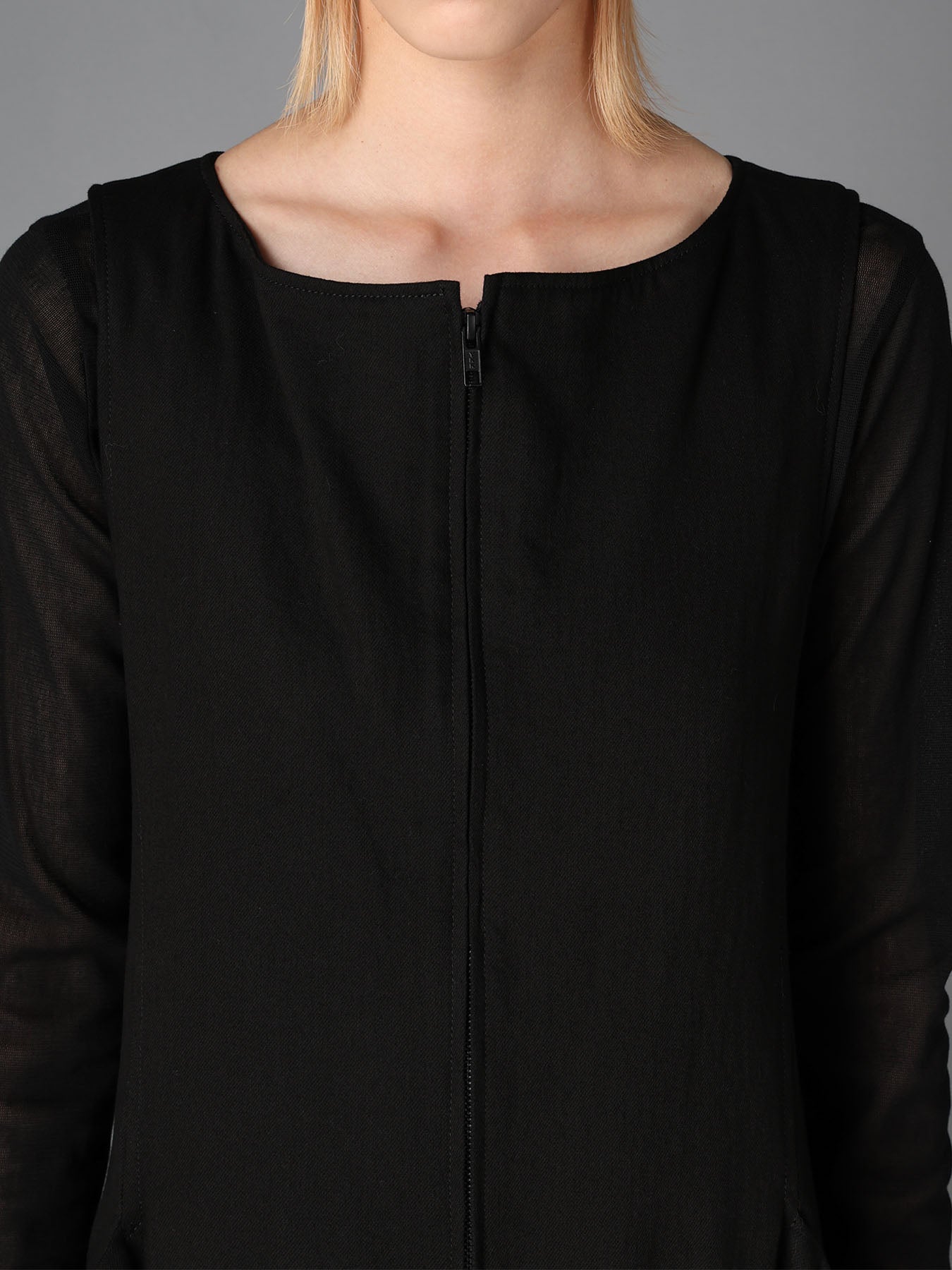 BK DENIM DRAPED POCKET JUMPSUIT