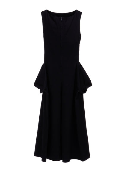 BK DENIM DRAPED POCKET JUMPSUIT