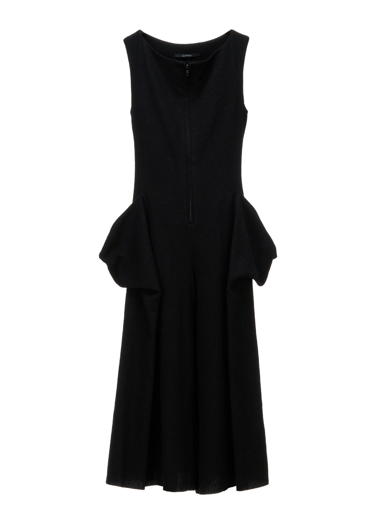 LIGHT SERGE A DRAPED POCKET JUMPSUIT