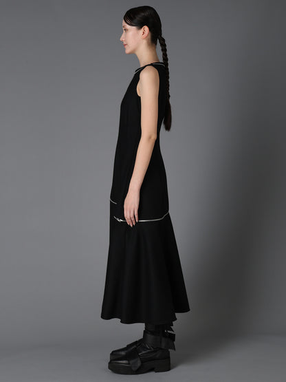 W/ SERGE  ZIP PANEL DRESS