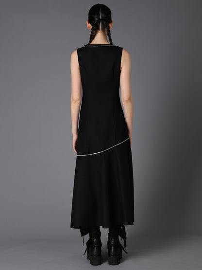 W/ SERGE  ZIP PANEL DRESS