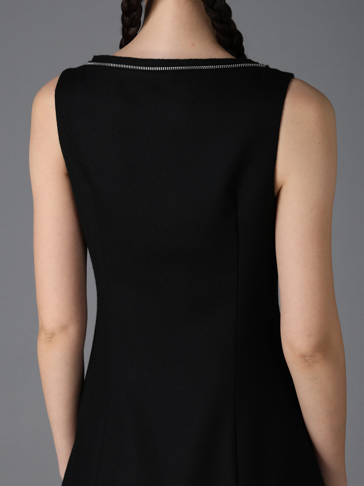 W/ SERGE  ZIP PANEL DRESS