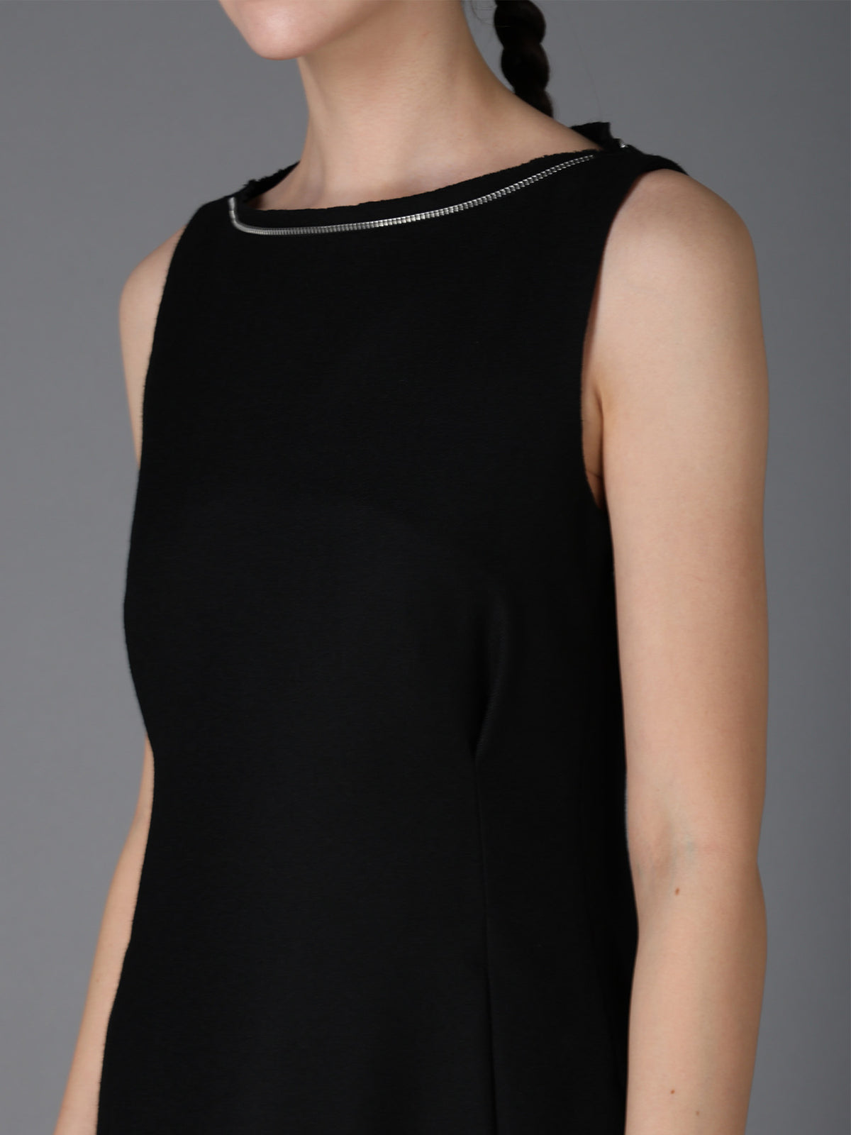 W/ SERGE  ZIP PANEL DRESS
