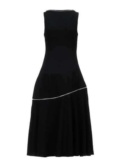 W/ SERGE  ZIP PANEL DRESS