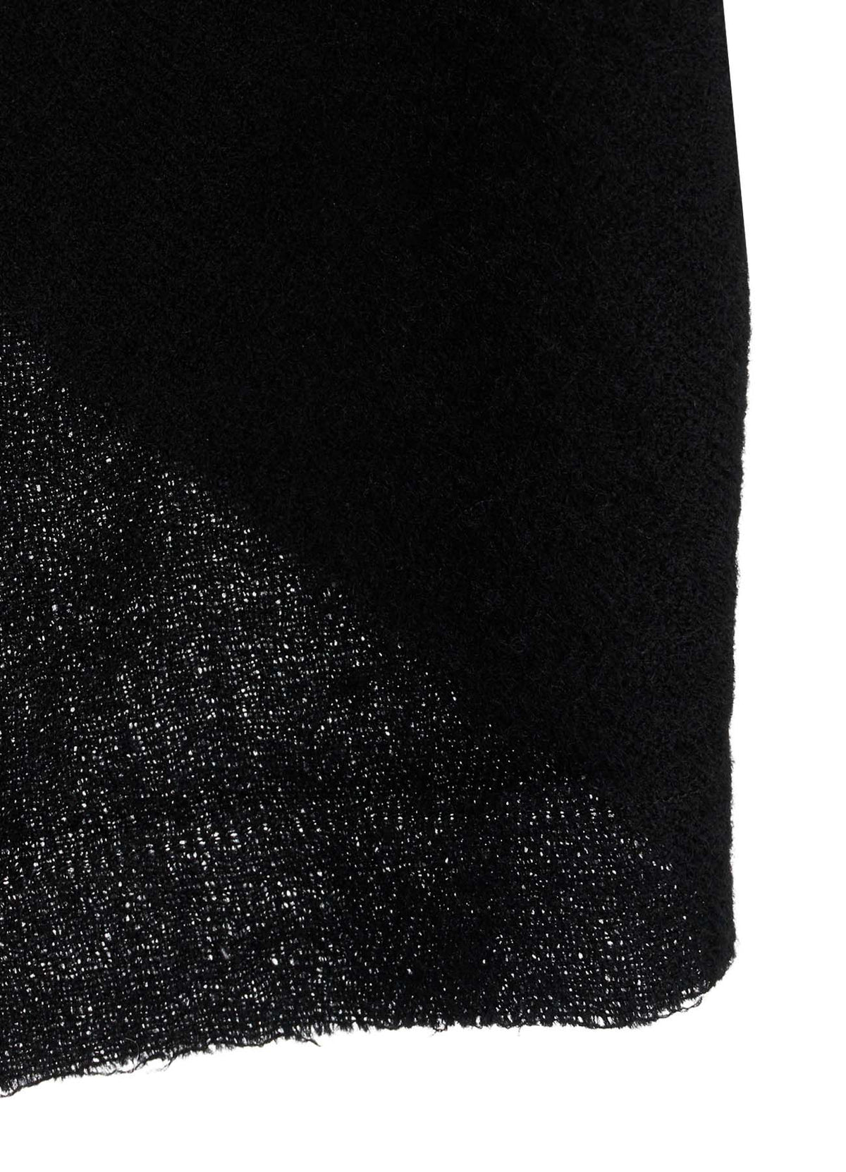 HERRINGBONE PUFF DETAIL DRAPED DRESS