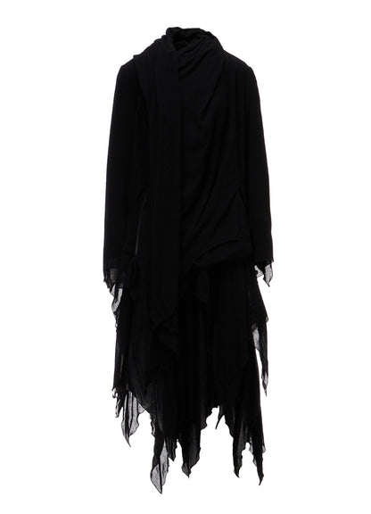 RY/LI GAUZE WAKAME DRESS