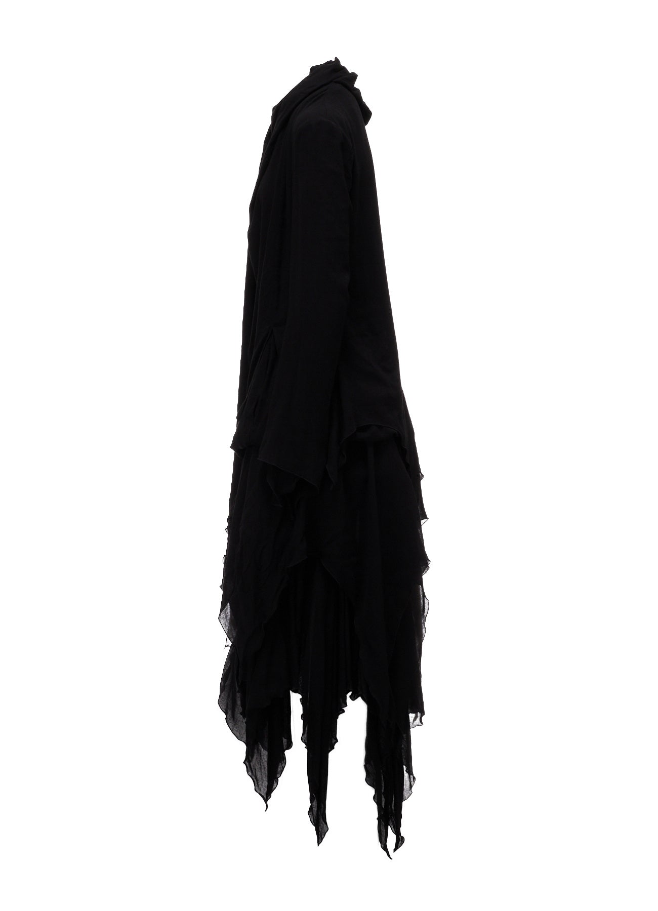 RY/LI GAUZE WAKAME DRESS
