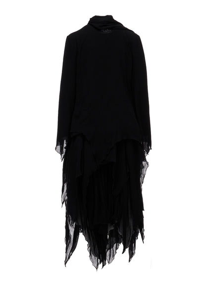 RY/LI GAUZE WAKAME DRESS
