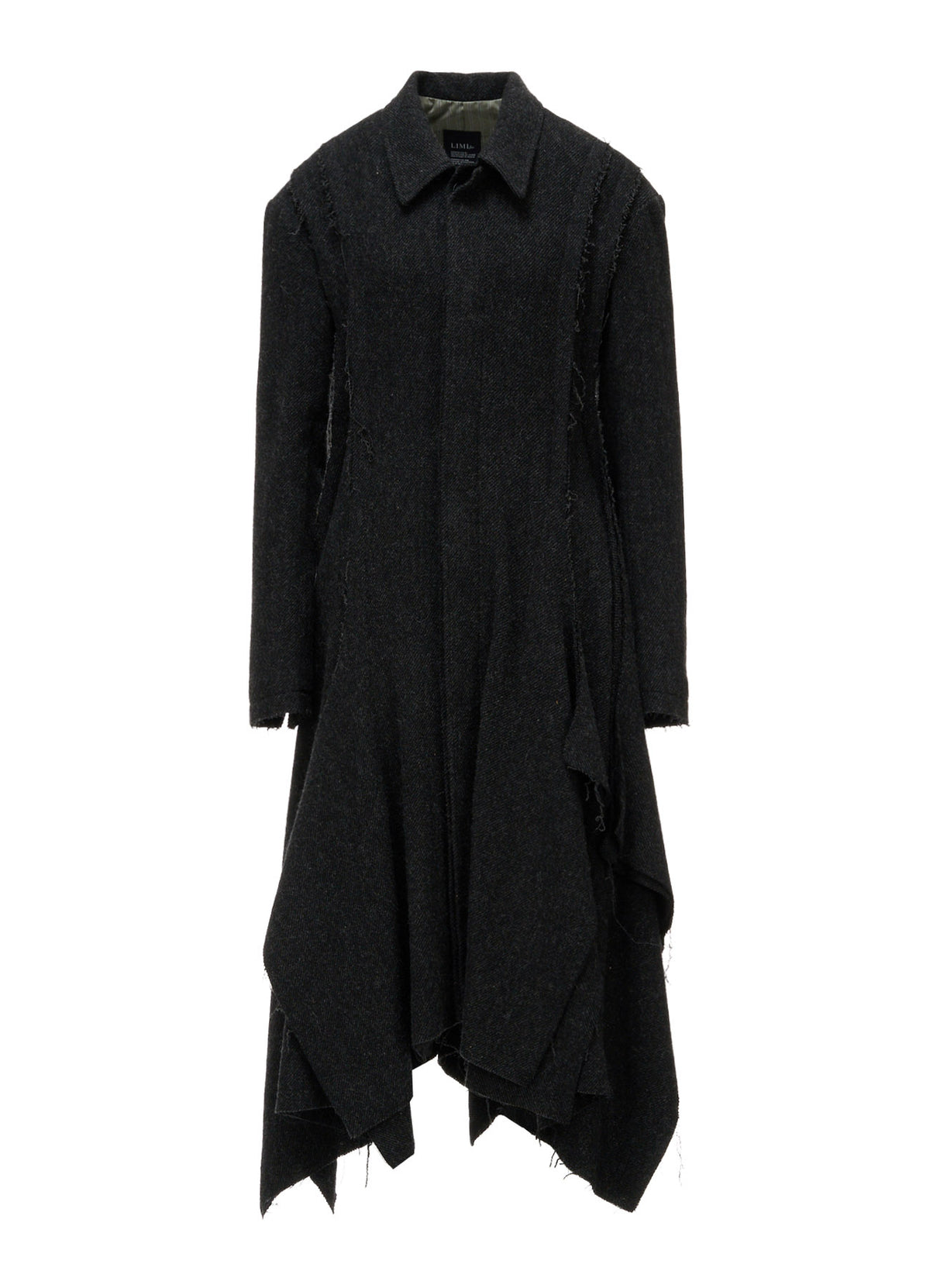TOP DYED TWEED FLARED PANEL DRESS B