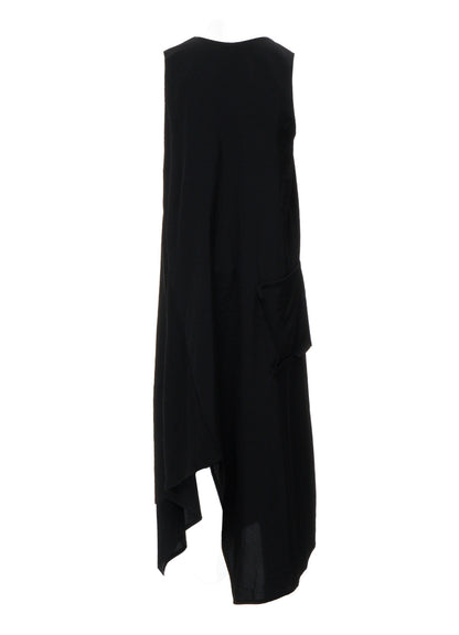 TA/PE DECHINE DIAGONAL PANEL DRESS