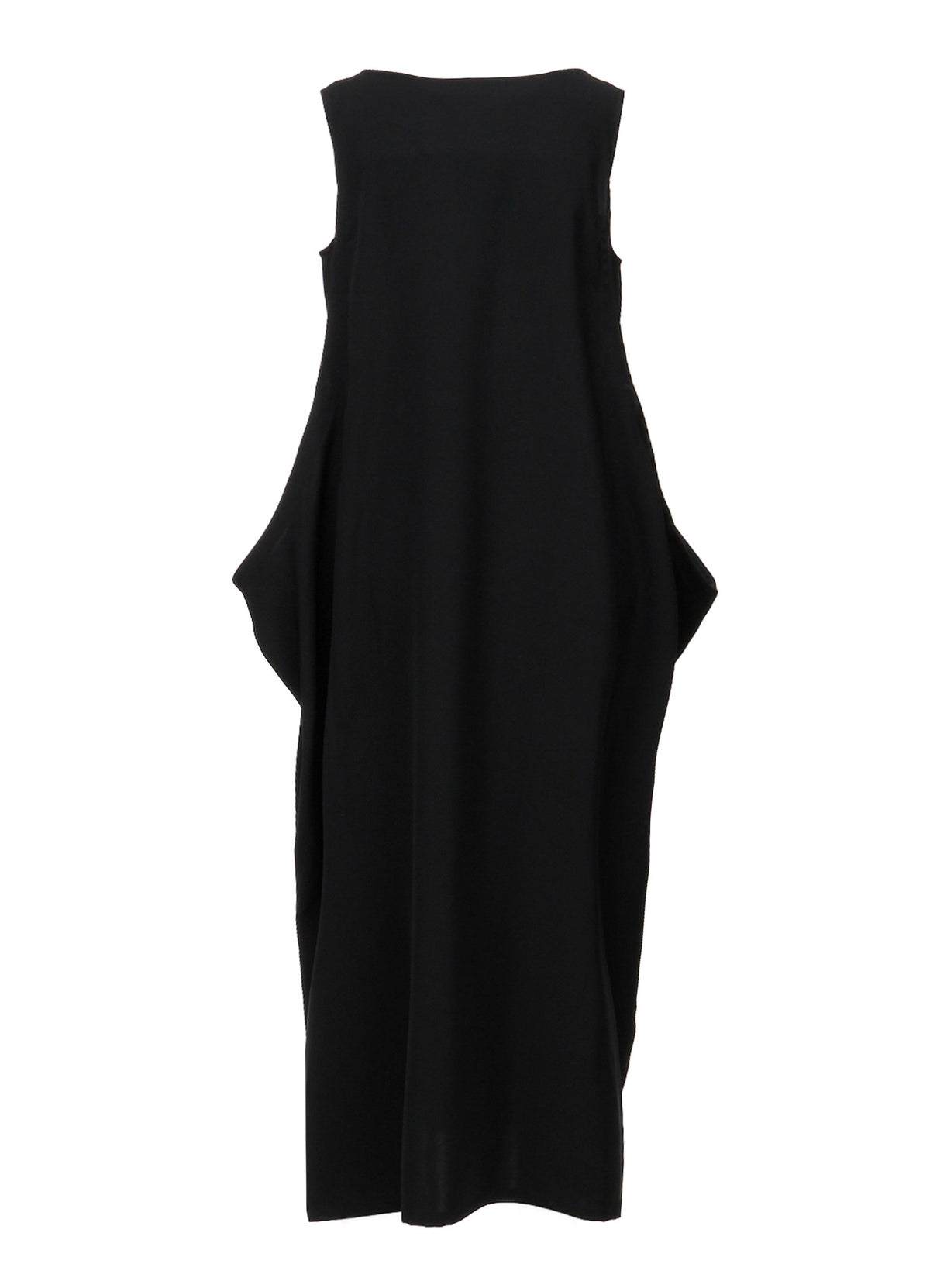 DOUBLE SATIN SIDE DROP DRESS