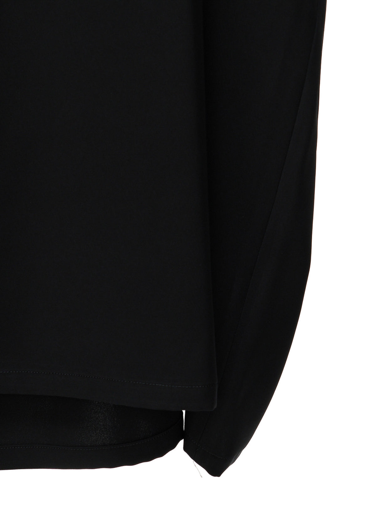 DOUBLE SATIN SIDE DROP DRESS