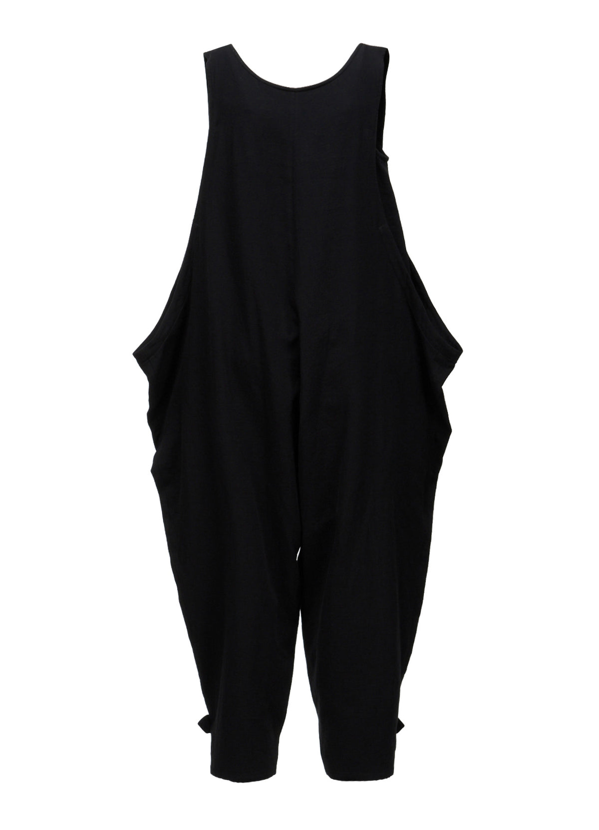 DOUBLE CLOTH SIDE DROP JUMPSUIT