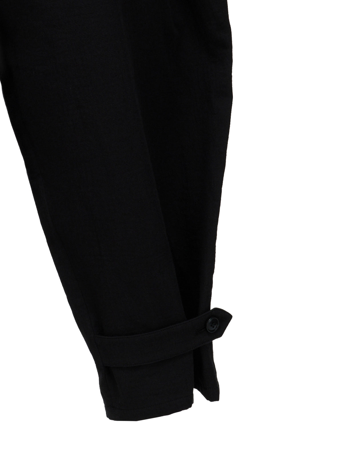 DOUBLE CLOTH SIDE DROP JUMPSUIT
