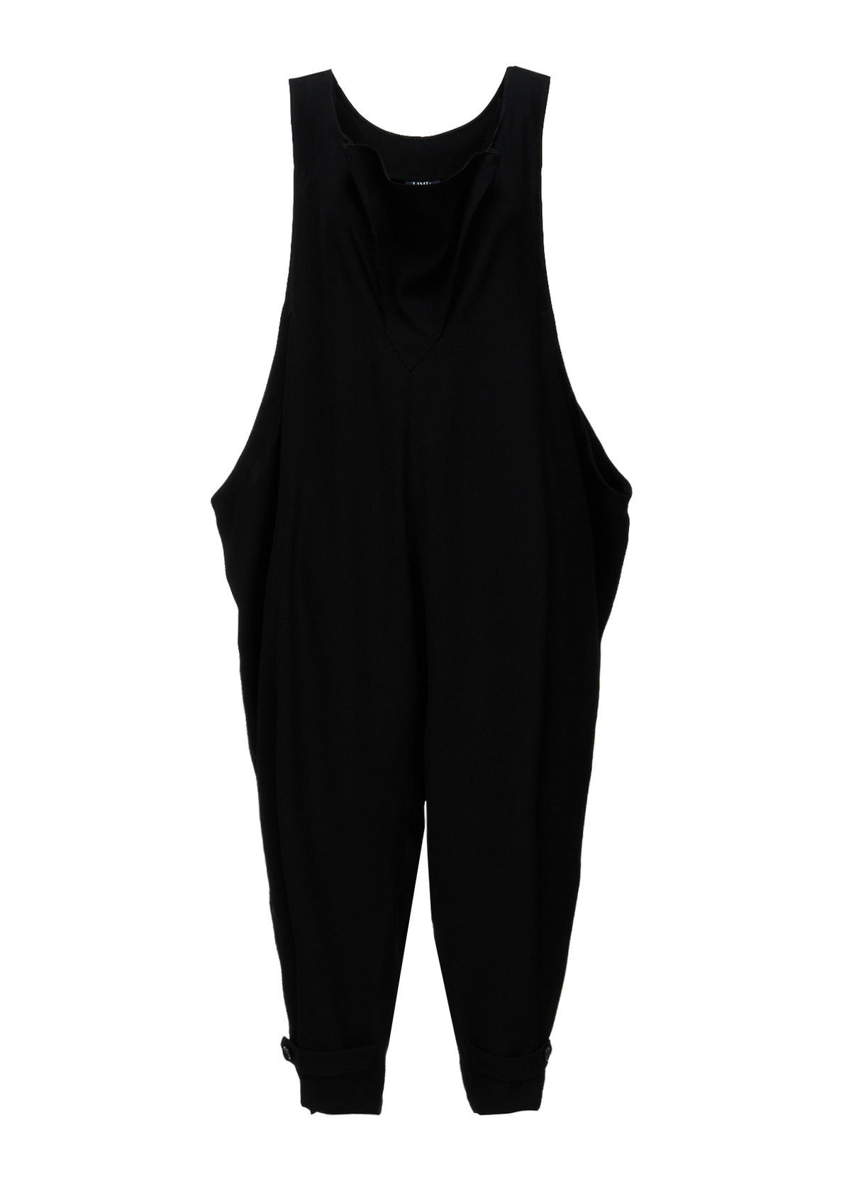 DOUBLE SATIN SIDE DROP JUMPSUIT
