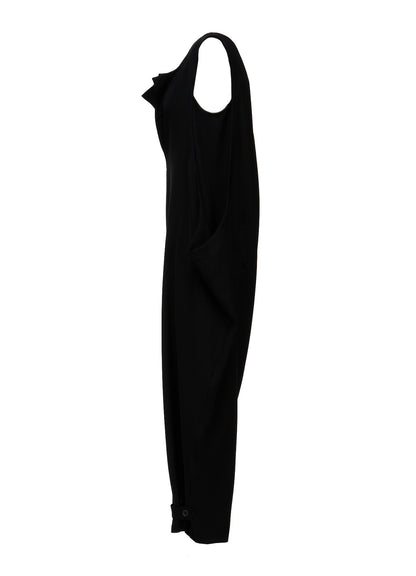 DOUBLE SATIN SIDE DROP JUMPSUIT