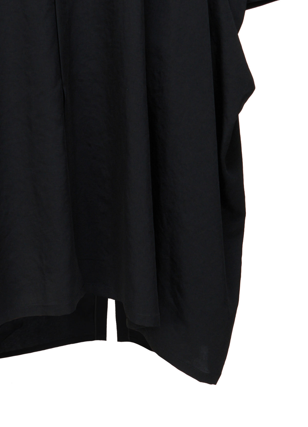 TA/PE CREPE DE CHINE PIN Draped POCKET DRESS