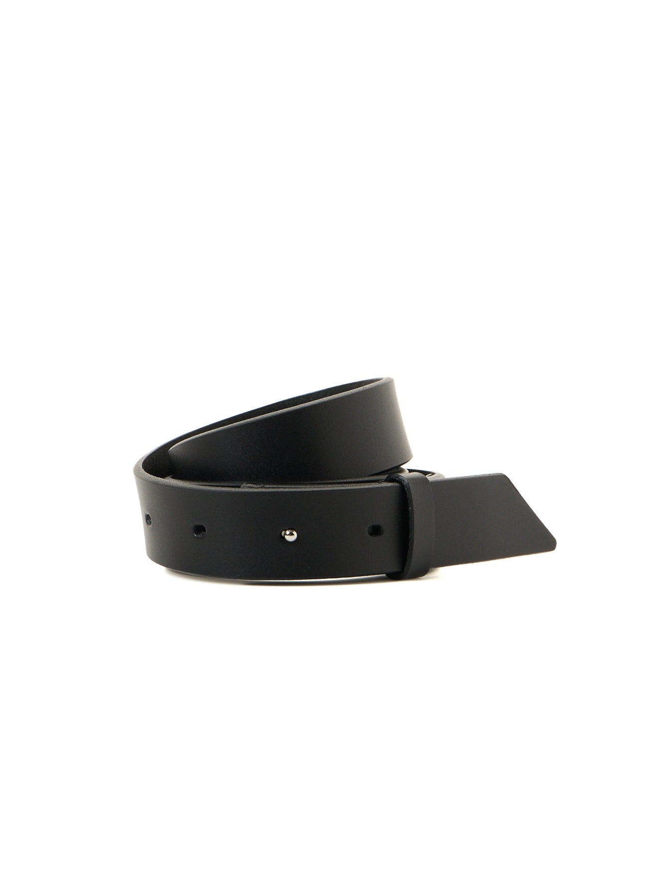 TANNED LEATHER COMBINATION ASYMMETRIC LEATHER WRAPPED BELT – THE