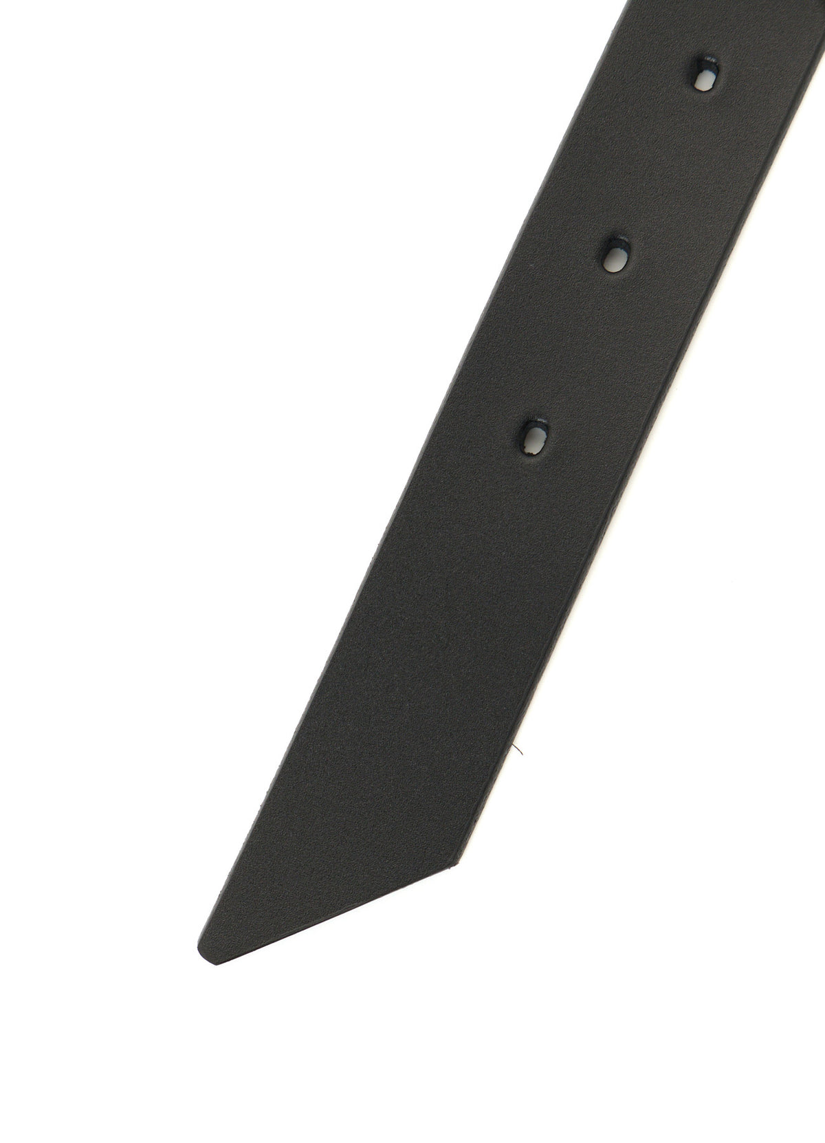 TANNED LEATHER COMBINATION ASYMMETRIC LEATHER WRAPPED BELT