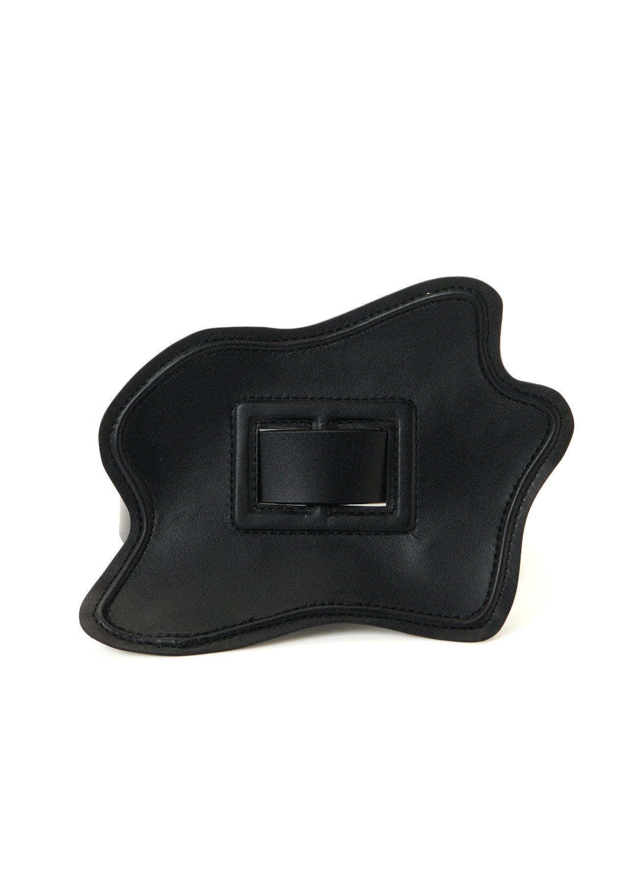 小物 90'S YOHJI YAMAMOTO WORKSHOP GOLD BELT TANNED LEATHER COMBINATION ASYMMETRIC LEATHER WRAPPED BELT – THE