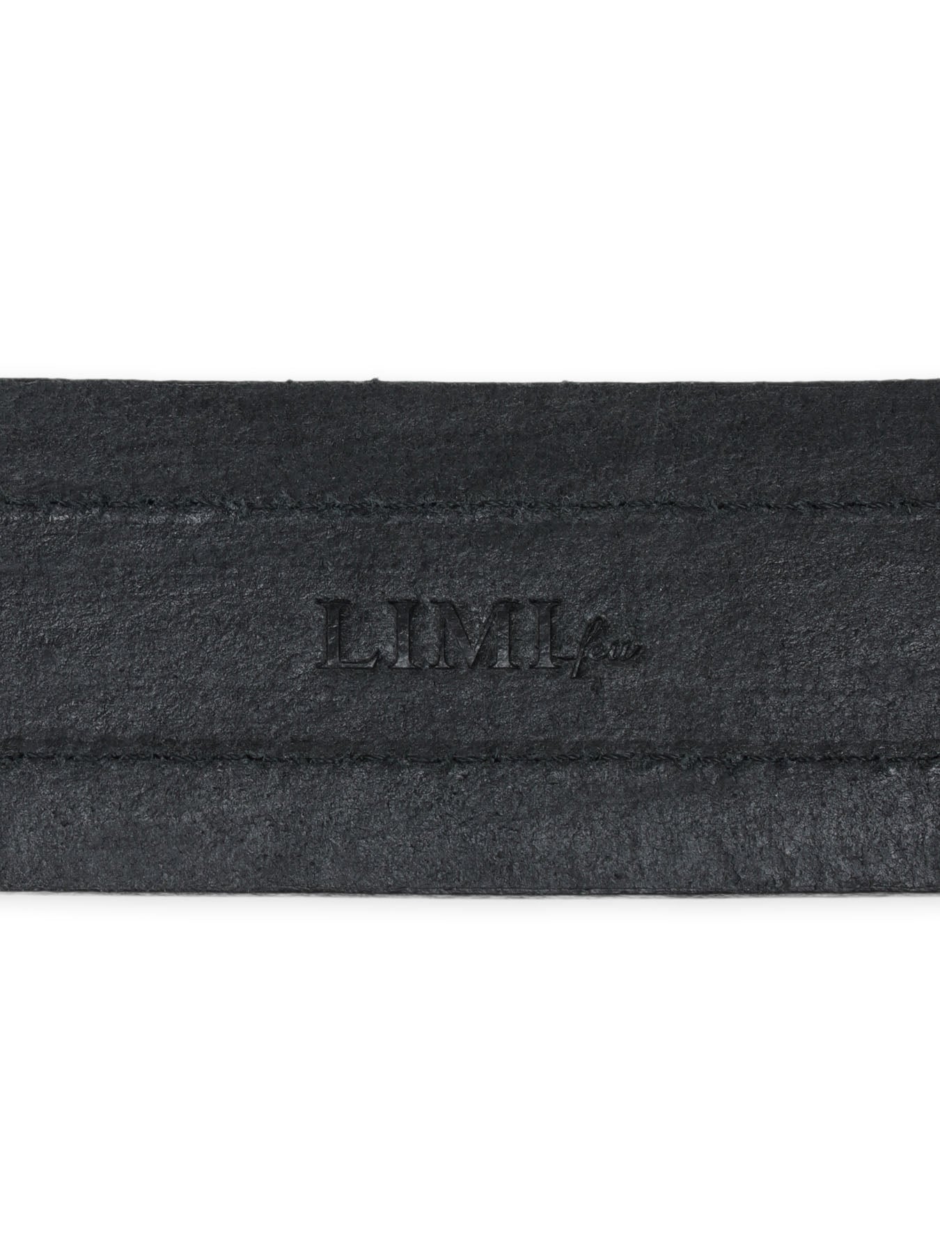 CROCO EMBOSSED LEATHER+KIP LEATHER  ZIP DETAIL BELT