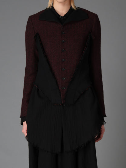 LIGHT SERGE C PANEL DESIGN JACKET A