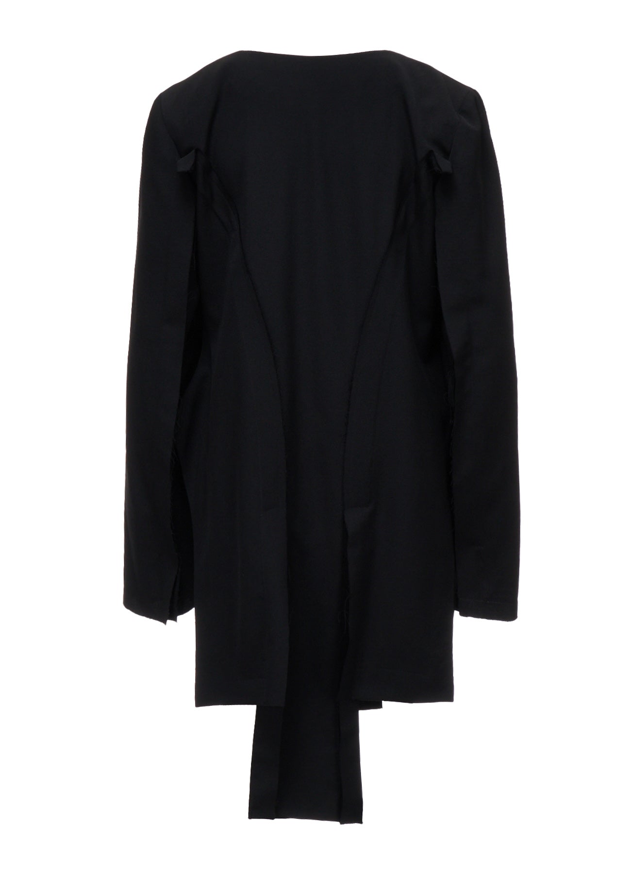 WOOL GABARDINE  DOUBLE FRONT PANEL JACKET